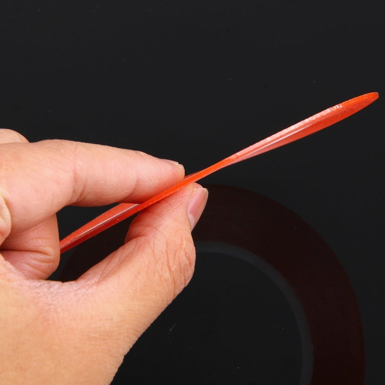 1mm Width Double Sided Adhesive Sticker Tape for iPhone / Samsung / HTC Mobile Phone Touch Panel Repair, Length: 25m(Red)