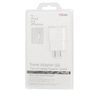 Charger Sync Cable + US Plug Travel Charger for iPad, iPhone, Galaxy, Huawei, Xiaomi, LG, HTC and Other Smart Phones, Rechargeable Devices(White)