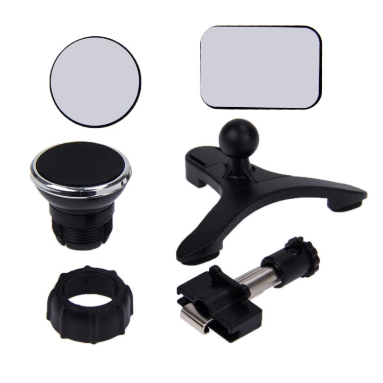 Rotatable Universal Car Air Vent Magnetic Phone Holder Stand Mount, For iPhone, Galaxy, Huawei, Xiaomi, Lenovo, Sony, LG, HTC and Other Smartphones(Silver) - Universal Car Holders by Young Player | Online Shopping South Africa | PMC TechLife | Buy Now Pay Later Mobicred