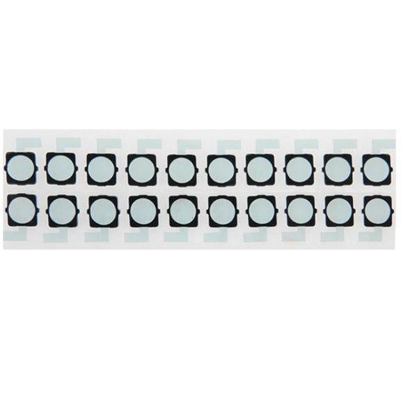 20 PCS for iPhone 6 Back Camera Top Cotton Paste Sticker