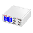 WLX-899 30W USB Charger 5V 6A Output 3.5A Max High Speed 6-Ports USB Charger with Digital Display & 1.5m Cable - free shipping - PMC TechLife - Order now!