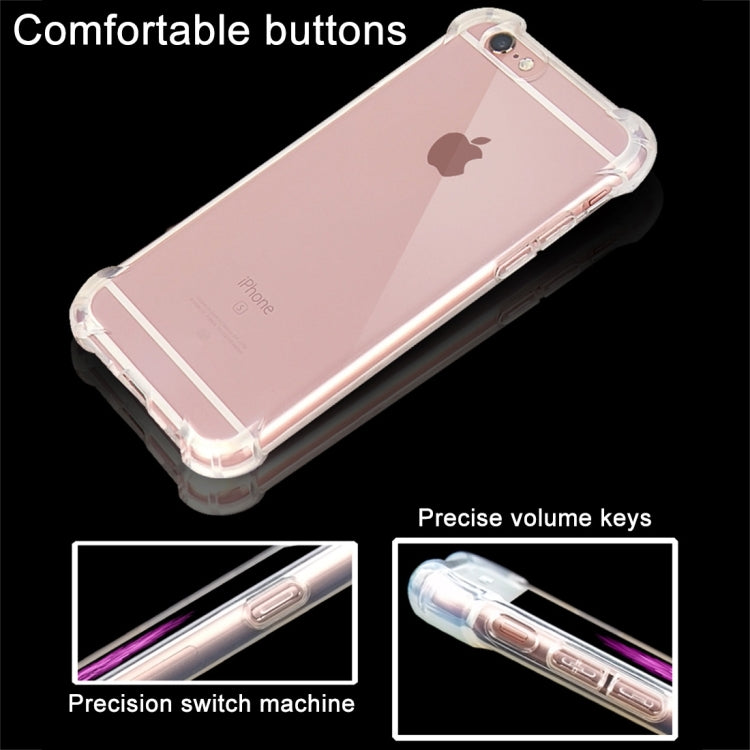 Shock-resistant Cushion TPU Protective Case for iPhone 6 & 6s(Transparent) - More iPhone Cases by PMC TechLife | Online Shopping South Africa | PMC TechLife | Buy Now Pay Later Mobicred
