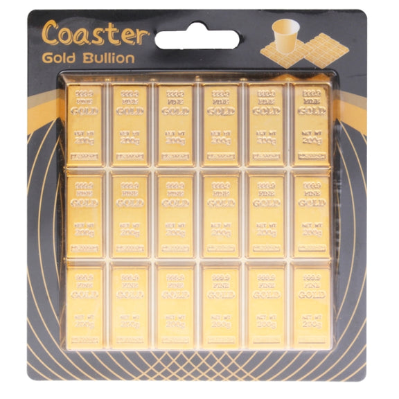 Creative Gold Bar Shaped Anti-slip Heat Insulation Mat for Dishware