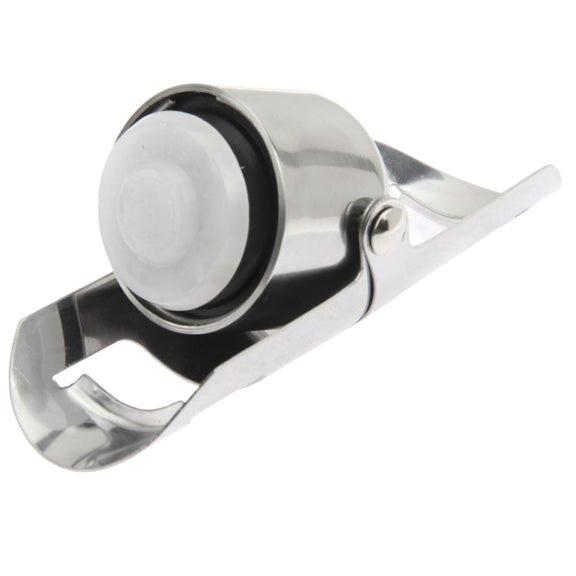 Novel Stainless Steel Champagne Wine Bottle Stopper Plugger Cork Keeping Fresh Gadget