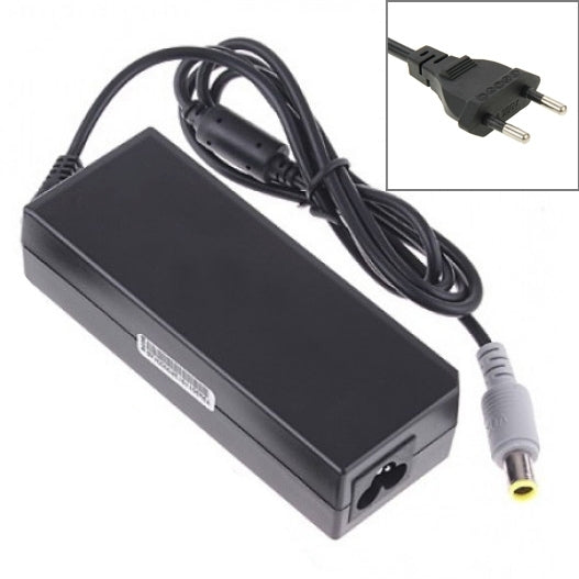 EU Plug AC Adapter 20V 3.25A 8.0x7.4mm 65W for Lenovo ThinkPad X60, X61, T60, T61, Z60 ,Z61, R60, R61 ,X200, X300, T400, T500 (Original Version) - For Lenovo by PMC TechLife | Online Shopping South Africa | PMC TechLife | Buy Now Pay Later Mobicred