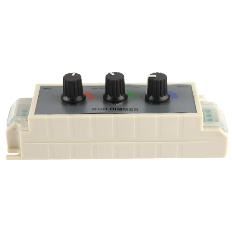 3 Channel RGB LED Dimmer Controller for LED Light Strip DC12-24V, Output Current: 3A - LED Controller by PMC Jewellery | Online Shopping South Africa | PMC Jewellery | Buy Now Pay Later Mobicred