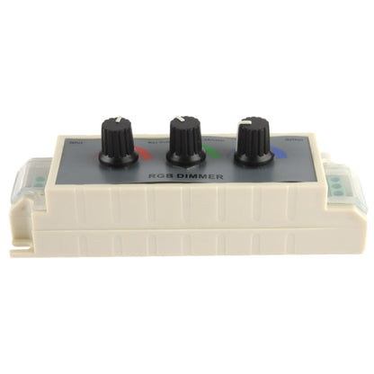 3 Channel RGB LED Dimmer Controller for LED Light Strip DC12-24V, Output Current: 3A - LED Controller by PMC Jewellery | Online Shopping South Africa | PMC Jewellery | Buy Now Pay Later Mobicred