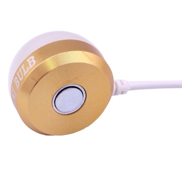 2W Dimmable USB LED Light Bulb with Magnetic, USB-2W-WW 5V 140-150Lumens 6 LED