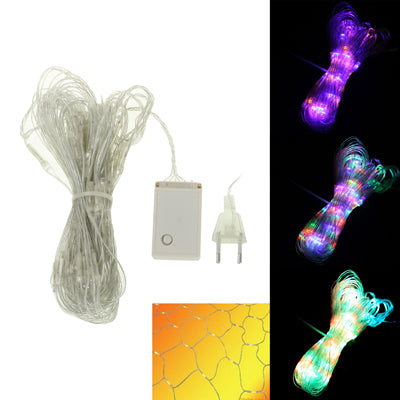Water-resistant Rope Light, Length: 1 x 1m, 96 LED RGB Light with Controller, Flashing / Fading / Chasing Effect