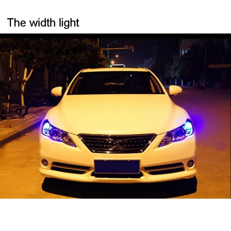2 PCS T10 1.5W 60LM 1 LED Dark Blue COB LED Brake Light for Vehicles, DC12V(Dark Blue)
