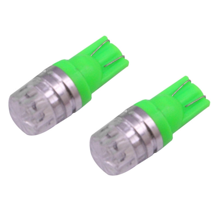 2 PCS T10 1.5W 60LM 1 LED Green COB LED Brake Light for Vehicles, DC12V(Green) - Instrument Lights by PMC TechLife | Online Shopping South Africa | PMC TechLife | Buy Now Pay Later Mobicred