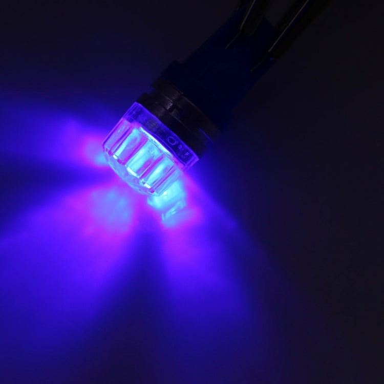 2 PCS T10 1.5W 60LM 1 LED Blue COB LED Brake Light for Vehicles, DC12V(Blue) - Instrument Lights by PMC TechLife | Online Shopping South Africa | PMC TechLife | Buy Now Pay Later Mobicred