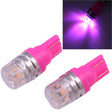 2 PCS T10 1.5W 60LM 1 LED Magenta COB LED Brake Light for Vehicles, DC12V(Magenta) - Instrument Lights by PMC TechLife | Online Shopping South Africa | PMC TechLife | Buy Now Pay Later Mobicred