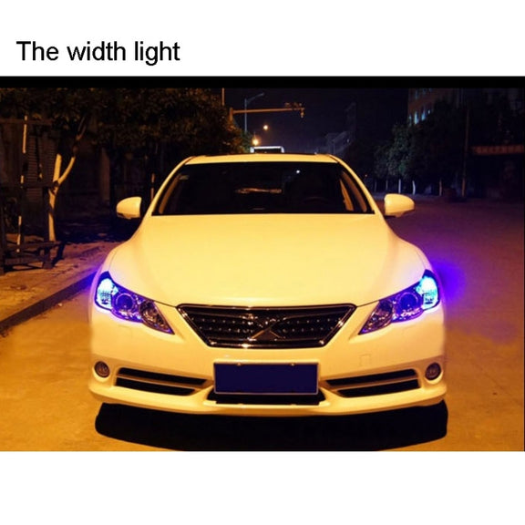 2 PCS T10 1.5W 60LM 1 LED Magenta COB LED Brake Light for Vehicles, DC12V(Magenta)