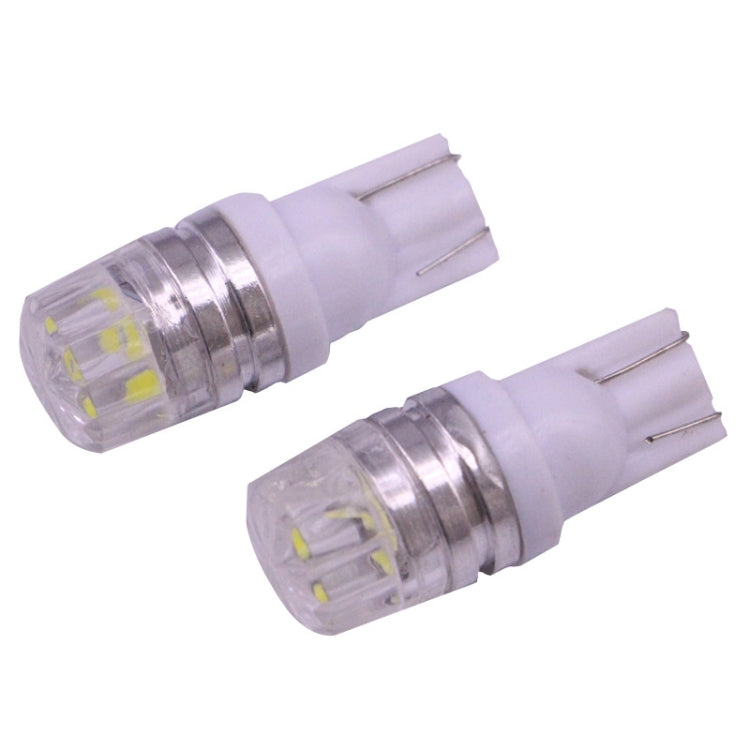 2 PCS T10 1.5W 60LM 1 LED White COB LED Brake Light for Vehicles, DC12V(White) - Instrument Lights by PMC TechLife | Online Shopping South Africa | PMC TechLife | Buy Now Pay Later Mobicred