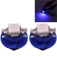 2 PCS B8.4 Blue Light 0.2W 12LM 1 LED SMD 5050 LED Instrument Light Bulb Dashboard Light for Vehicles, DC 12V(Blue) - Instrument Lights by PMC TechLife | Online Shopping South Africa | PMC TechLife | Buy Now Pay Later Mobicred