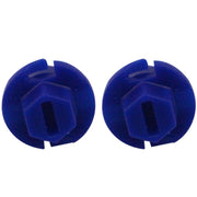2 PCS B8.4 Blue Light 0.2W 12LM 1 LED SMD 5050 LED Instrument Light Bulb Dashboard Light for Vehicles, DC 12V(Blue)