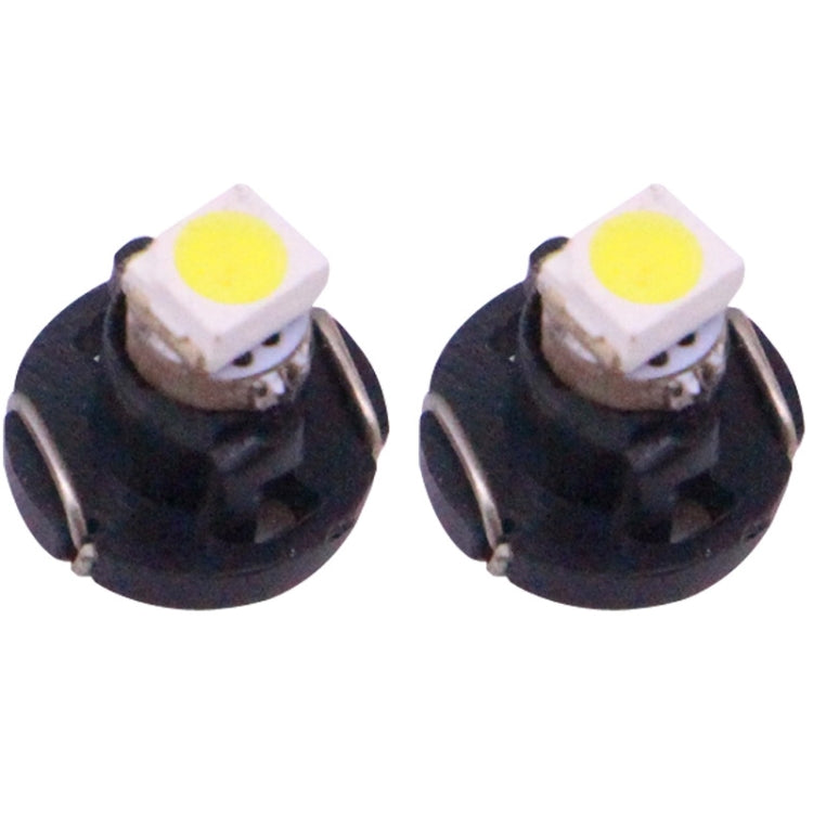 2 PCS T3 White Light 0.1W 5LM 1 LED SMD 3528 LED Instrument Light Bulb Dashboard Light for Vehicles, DC 12V(Black) - Instrument Lights by PMC TechLife | Online Shopping South Africa | PMC TechLife | Buy Now Pay Later Mobicred
