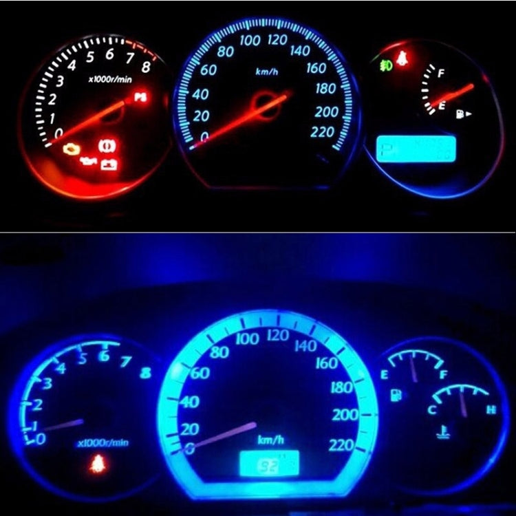 2 PCS T5 0.5W 20LM Red Light 1 LED COB LED Instrument Light Bulb Dashboard Light for Vehicles, DC 12V(Red) - Instrument Lights by PMC TechLife | Online Shopping South Africa | PMC TechLife | Buy Now Pay Later Mobicred