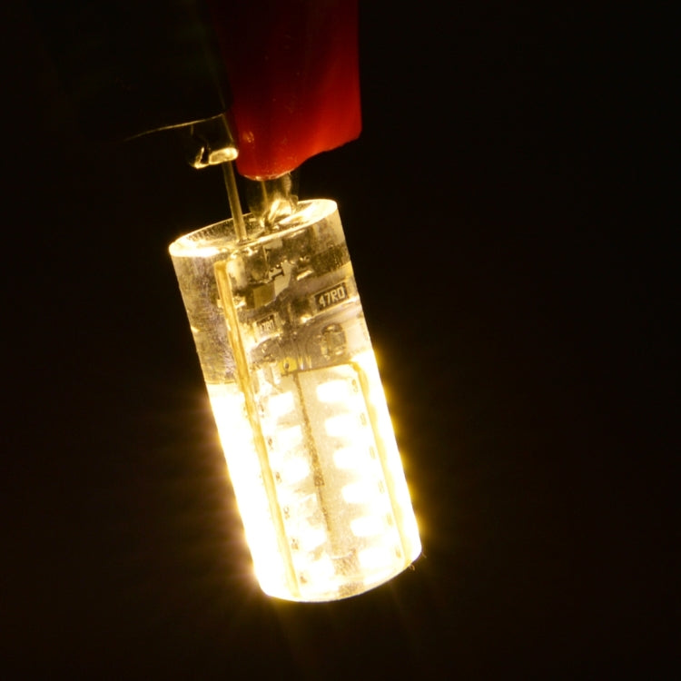 G4 3.5W 170LM Silicone Corn Light Bulb, 48 LED SMD 3014, Warm White Light, AC/DC 12V - LED Blubs & Tubes by PMc TechLife | Online Shopping South Africa | PMc TechLife | Buy Now Pay Later Mobicred