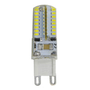 G9 4W 210LM  Silicone Corn Light Bulb, 64 LED SMD 3014, White Light, AC 220V