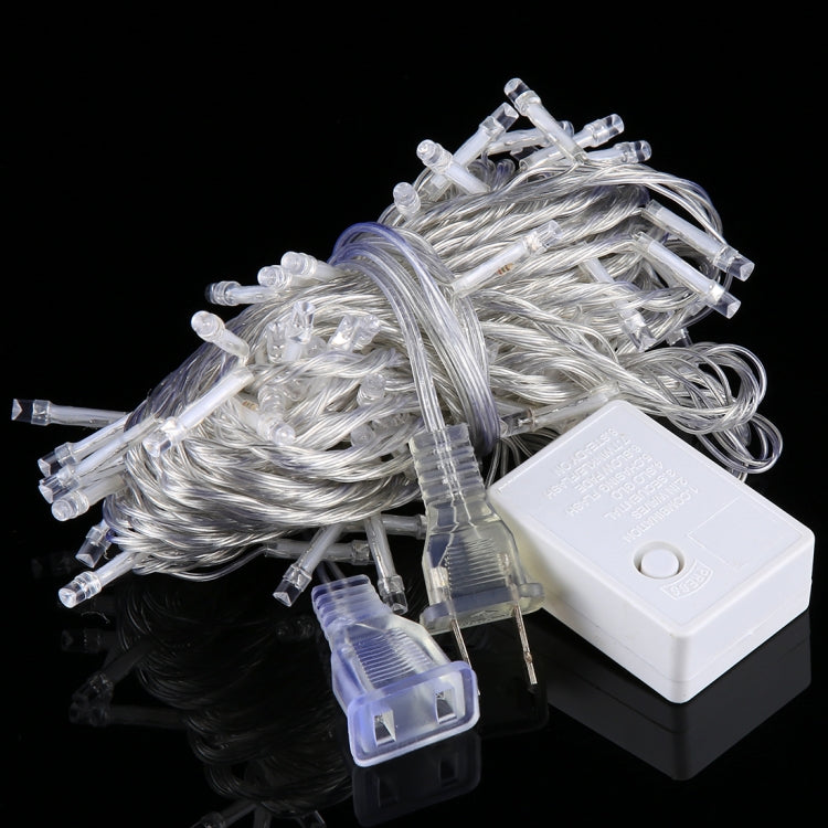 10m LED String Decoration Light, 100 LEDs with End Joint & 8 Display Modes Controller for Christmas Party, AC 110V, US Plug - free shipping - PMC TechLife - Order now!