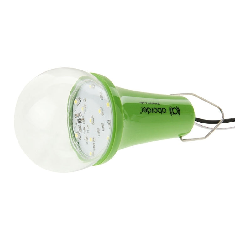 1W 1200mAh LED Energy Saving Light Bulb, Solar Powered Lighting System (Green) - Camping Lighting by PMc TechLife | Online Shopping South Africa | PMc TechLife | Buy Now Pay Later Mobicred