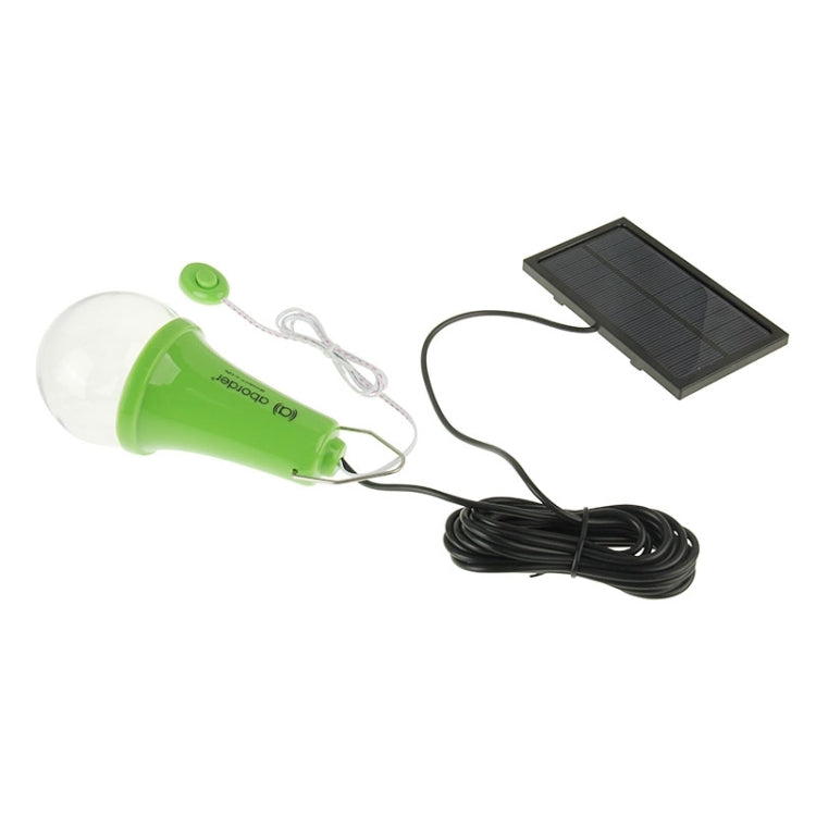 1W 1200mAh LED Energy Saving Light Bulb, Solar Powered Lighting System (Green) - Camping Lighting by PMc TechLife | Online Shopping South Africa | PMc TechLife | Buy Now Pay Later Mobicred