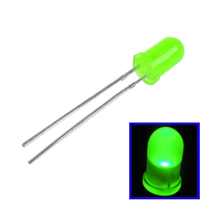 1000 PCS 3mm Green Light Round LED Lamp(Green) - Light Beads by PMC Jewellery | Online Shopping South Africa | PMC Jewellery | Buy Now Pay Later Mobicred