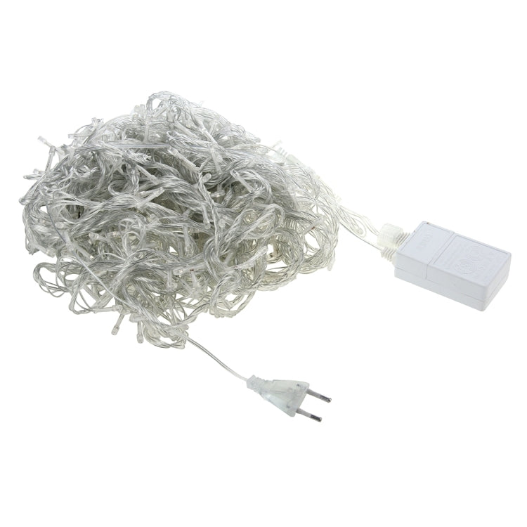 30m Waterproof IP44 String Decoration Light, For Christmas Party, 300 LED, White Light  with 8 Functions Controller, 220-240V, EU Plug - Holiday Lights by PMC TechLife | Online Shopping South Africa | PMC TechLife | Buy Now Pay Later Mobicred