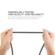 1m Woven Style USB-C / Type-C 3.1 to USB 2.0 Data Sync Charge Cable(Green)