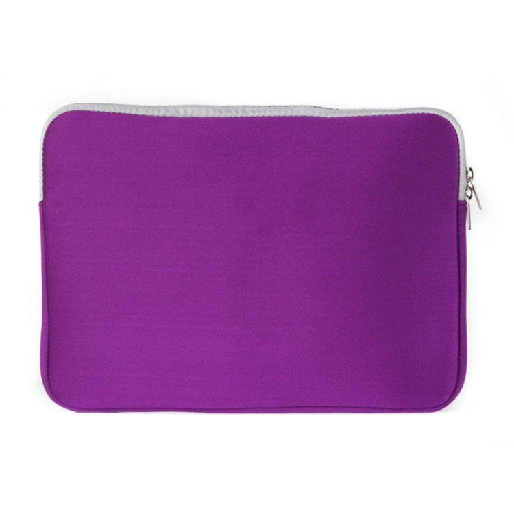 Double Pocket Zip Handbag Laptop Bag for Macbook Air 11.6 inch(Purple) - free shipping - PMC Jewellery - Order now!