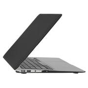 ENKAY for Macbook Air 11.6 inch (US Version) / A1370 / A1465 Hat-Prince 3 in 1 Frosted Hard Shell Plastic Protective Case with Keyboard Guard & Port Dust Plug(Black)