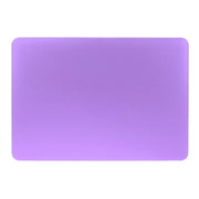 ENKAY for Macbook Air 11.6 inch (US Version) / A1370 / A1465 Hat-Prince 3 in 1 Frosted Hard Shell Plastic Protective Case with Keyboard Guard & Port Dust Plug(Purple)