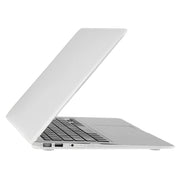 ENKAY for Macbook Air 11.6 inch (US Version) / A1370 / A1465 Hat-Prince 3 in 1 Frosted Hard Shell Plastic Protective Case with Keyboard Guard & Port Dust Plug(White)