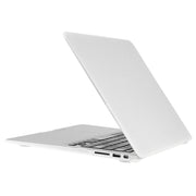 ENKAY for Macbook Air 11.6 inch (US Version) / A1370 / A1465 Hat-Prince 3 in 1 Frosted Hard Shell Plastic Protective Case with Keyboard Guard & Port Dust Plug(White)