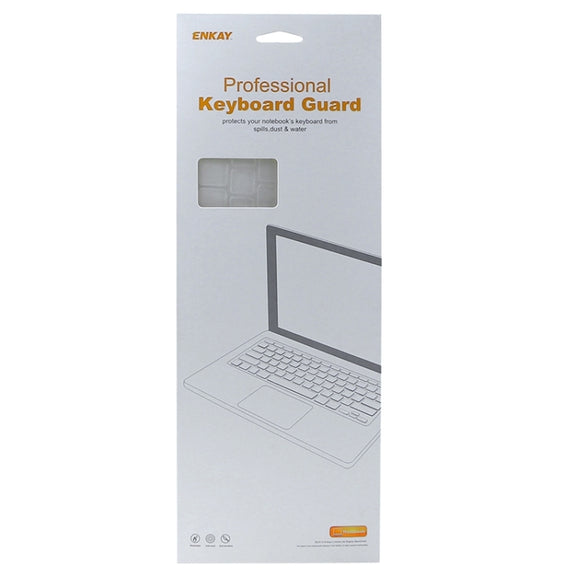 ENKAY for Macbook Air 11.6 inch (US Version) / A1370 / A1465 Hat-Prince 3 in 1 Frosted Hard Shell Plastic Protective Case with Keyboard Guard & Port Dust Plug(White)