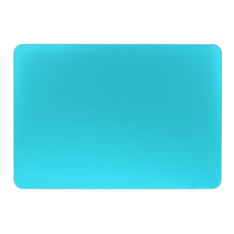 ENKAY for Macbook Air 13.3 inch (US Version) / A1369 / A1466 Hat-Prince 3 in 1 Frosted Hard Shell Plastic Protective Case with Keyboard Guard & Port Dust Plug(Blue)