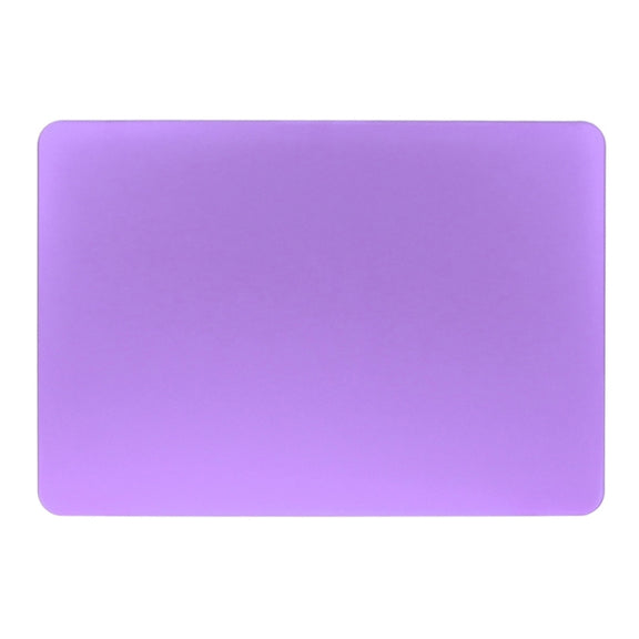 ENKAY for Macbook Air 13.3 inch (US Version) / A1369 / A1466 Hat-Prince 3 in 1 Frosted Hard Shell Plastic Protective Case with Keyboard Guard & Port Dust Plug(Purple)