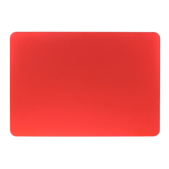 ENKAY for Macbook Air 13.3 inch (US Version) / A1369 / A1466 Hat-Prince 3 in 1 Frosted Hard Shell Plastic Protective Case with Keyboard Guard & Port Dust Plug(Red)