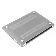 ENKAY for Macbook Air 13.3 inch (US Version) / A1369 / A1466 Hat-Prince 3 in 1 Frosted Hard Shell Plastic Protective Case with Keyboard Guard & Port Dust Plug(Silver)