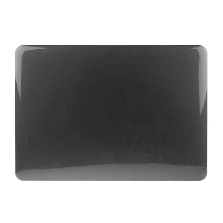 ENKAY for Macbook Air 11.6 inch (US Version) / A1370 / A1465 Hat-Prince 3 in 1 Crystal Hard Shell Plastic Protective Case with Keyboard Guard & Port Dust Plug(Black)