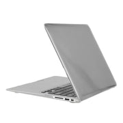 ENKAY for Macbook Air 11.6 inch (US Version) / A1370 / A1465 Hat-Prince 3 in 1 Crystal Hard Shell Plastic Protective Case with Keyboard Guard & Port Dust Plug(Grey)