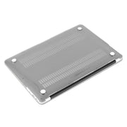 ENKAY for Macbook Air 11.6 inch (US Version) / A1370 / A1465 Hat-Prince 3 in 1 Crystal Hard Shell Plastic Protective Case with Keyboard Guard & Port Dust Plug(Grey)