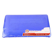 ENKAY for Macbook Air 13.3 inch (US Version) / A1369 / A1466 Hat-Prince 3 in 1 Crystal Hard Shell Plastic Protective Case with Keyboard Guard & Port Dust Plug(Dark Blue)