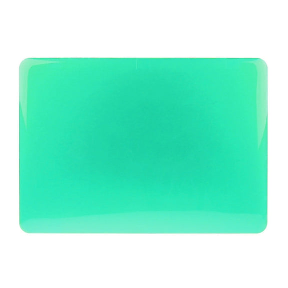 ENKAY for Macbook Air 13.3 inch (US Version) / A1369 / A1466 Hat-Prince 3 in 1 Crystal Hard Shell Plastic Protective Case with Keyboard Guard & Port Dust Plug(Green)