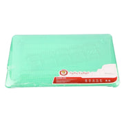 ENKAY for Macbook Air 13.3 inch (US Version) / A1369 / A1466 Hat-Prince 3 in 1 Crystal Hard Shell Plastic Protective Case with Keyboard Guard & Port Dust Plug(Green)