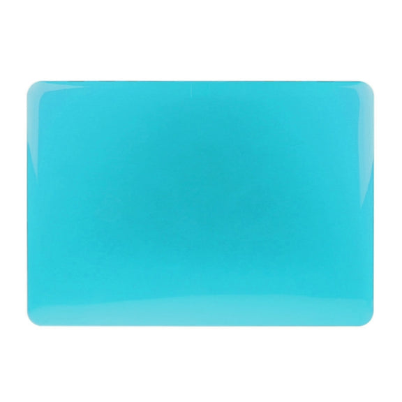 ENKAY for Macbook Air 13.3 inch (US Version) / A1369 / A1466 Hat-Prince 3 in 1 Crystal Hard Shell Plastic Protective Case with Keyboard Guard & Port Dust Plug(Blue)