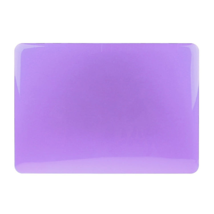 ENKAY for Macbook Air 13.3 inch (US Version) / A1369 / A1466 Hat-Prince 3 in 1 Crystal Hard Shell Plastic Protective Case with Keyboard Guard & Port Dust Plug(Purple) - free shipping - PMC Jewellery - Order now!