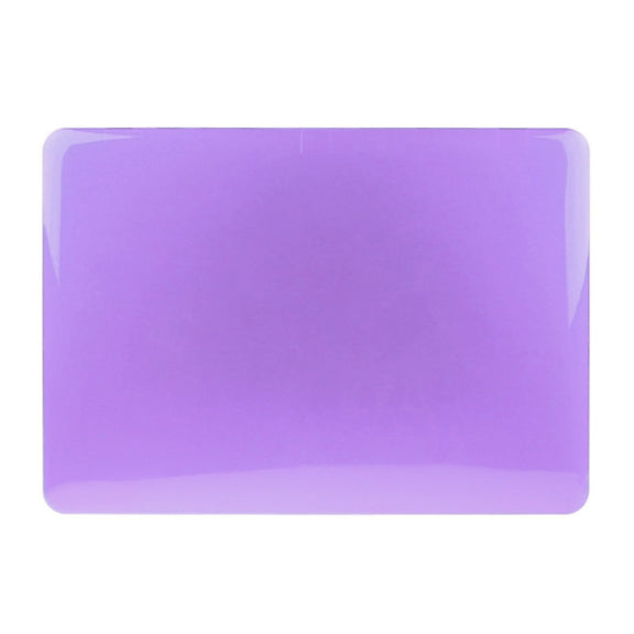 ENKAY for Macbook Air 13.3 inch (US Version) / A1369 / A1466 Hat-Prince 3 in 1 Crystal Hard Shell Plastic Protective Case with Keyboard Guard & Port Dust Plug(Purple)